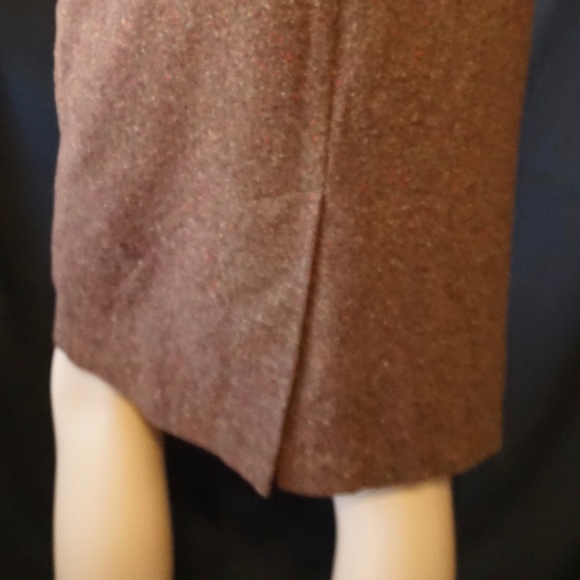 Just In Time - Wool Skirt - Size S - Brown - Picture 2 of 4